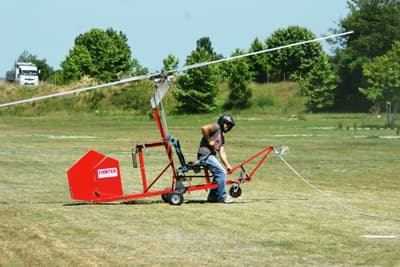 Motorsuz Microlight Uçağı Yaptı