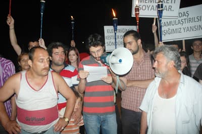 TKP Üyeleri SEDAŞ'ı Protesto Etti