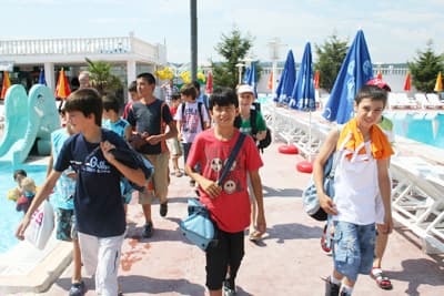Şampiyonluk Keyfini Aquapark&#8217;ta Yaşadılar