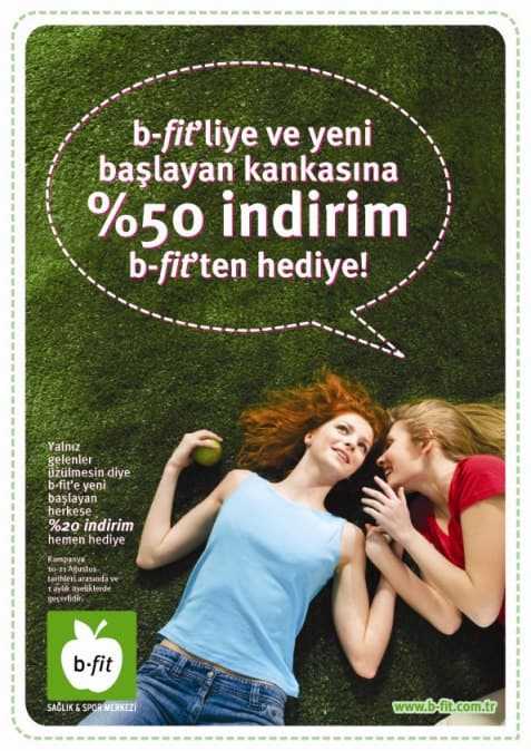 Kankanı da Al B-Fit'e Gel Kampanyası!