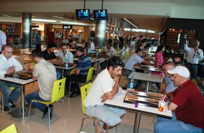 Tavla Tutkunları; ADA AVM'de Buluştu