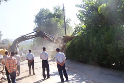 Sapanca'da Olaylı Yıkım