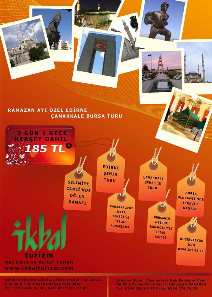 Ramazan'da da Gezmeye Ne dersiniz?