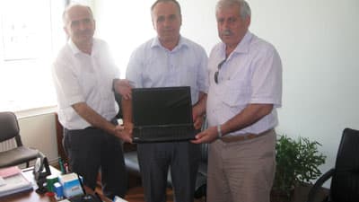 Başkanlardan İlköğretim Okuluna Anlamlı Hediye