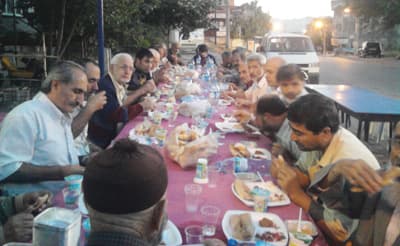 Saadet Partililer Maltepe'de İftarda Buluştu