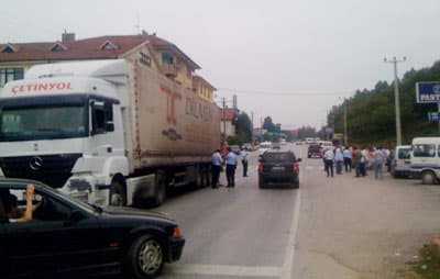 Sapanca'da Trafik Kazası: 1 Yaralı