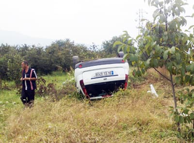 Bu Otomobilden Burnu Bile Kanamadan Çıktı!