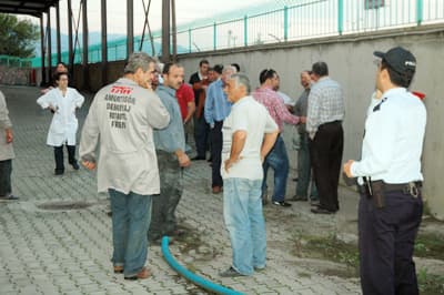 Fabrika İşçileri Az Kalsın Canlı Canlı Yanıyordu