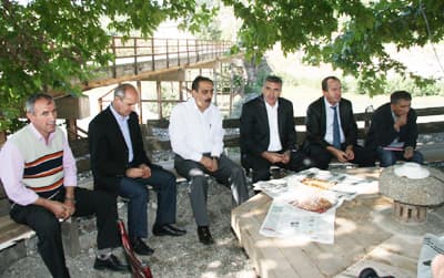 Zeki Toçoğlu, Akyazı'da Fındığın Tadına Baktı