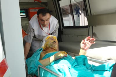 Ağır Yaralı İşçiler, İstanbul'a Sevk Edildi
