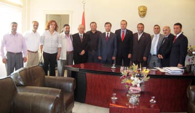 Belediye Meclis Üyeleri, Hoşgeldin Ziyaretine Gitti