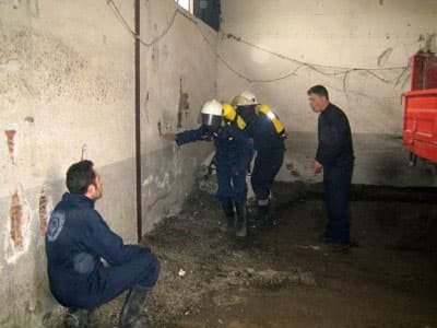 İtfaiyecilere Her Gün Eğitim Veriliyor