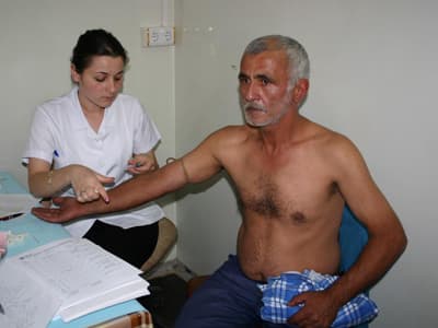 Temizlik İşçileri Sağlık Kontrolünden Geçti