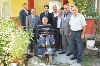 İki Bacağı Olmayan Hastanın Feryadını Belediye Duydu