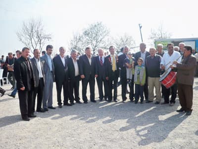 Kayrancık Mahalle Muhtarı Çalkan; Oğlunu Evlendirdi