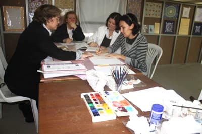 Erenler'de Tezhip ve Ebru Kursları Açıldı
