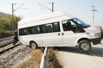 Bu Kaza Bir 10 Dakika Önce Olsaydı Facia Yaşanacaktı