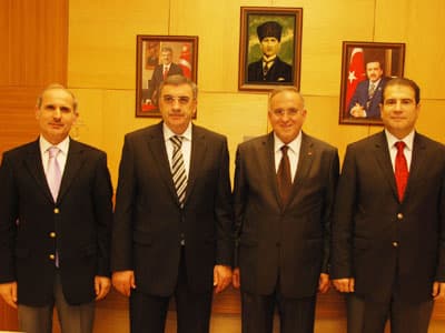 Gaziantep Belediye Başkanının Zeki Toçoğlu'na Ziyareti
