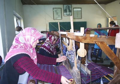 Taraklı'da Bez Dokumacılığı