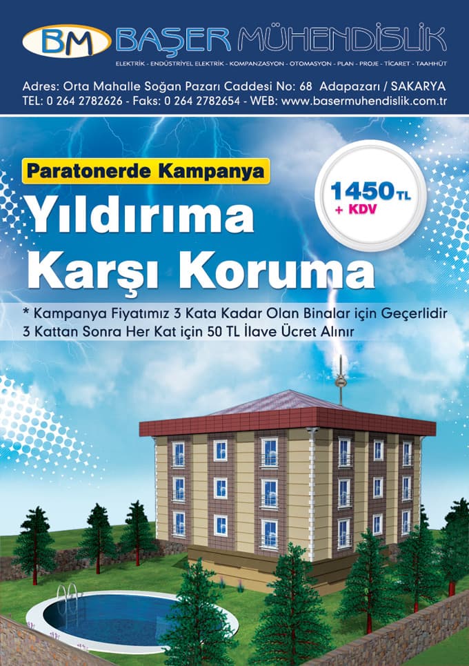 Yıldırım Çarpmasından Korunmak İçin Sistem Geliştirildi