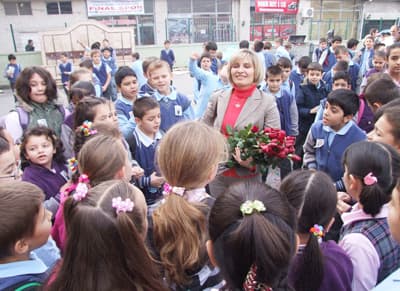 Öğretmeni Duygulandıran Kutlama