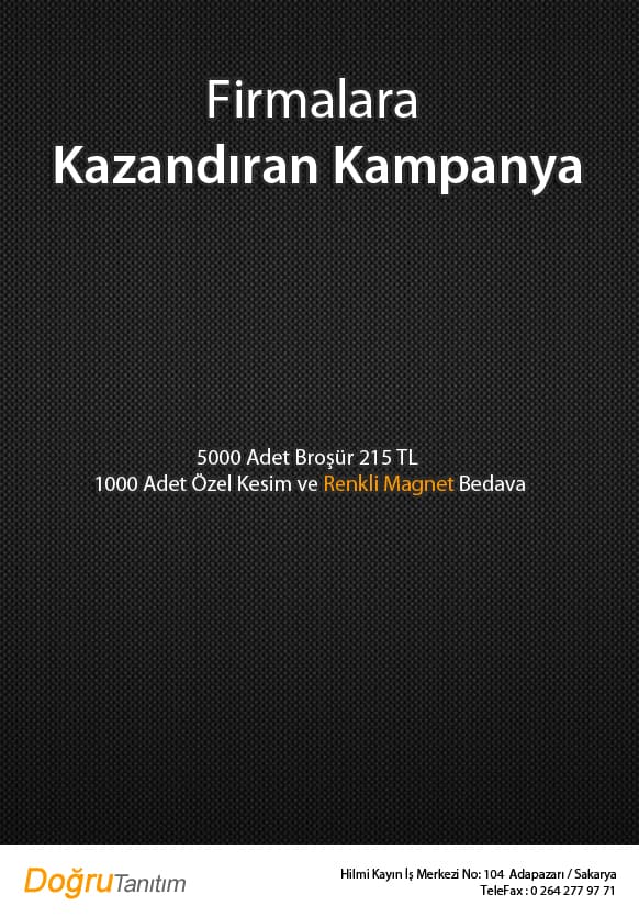 Bu Haftanın Kampanyasını Duydunuz mu?