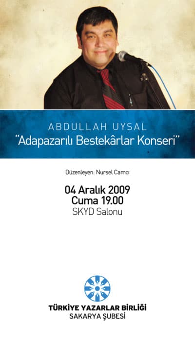Adapazarılı Bestekârlar Yarın Konserde Buluşacak
