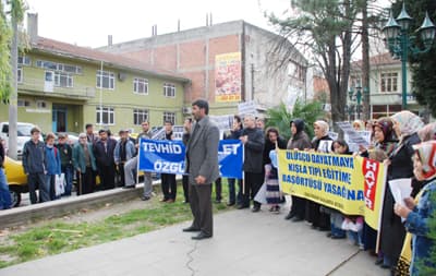 Danıştay'ın Katsayı Kararını Protesto Ettiler
