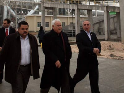 Sançim'de İlk Test Çalışması 