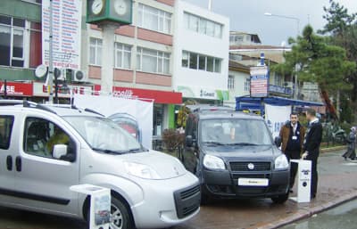 SAMTAŞ, Akyazı'da Araçlarını Tanıttı
