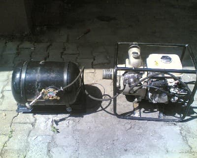 LPG'li Su Motoru Yapıldı