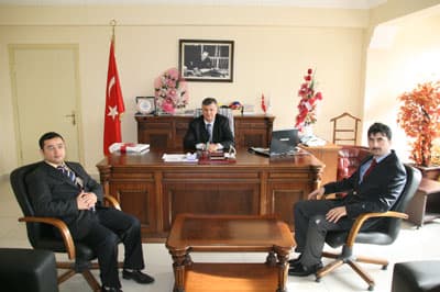 Yeni Başhekim, Kaymakamı Ziyaret Etti
