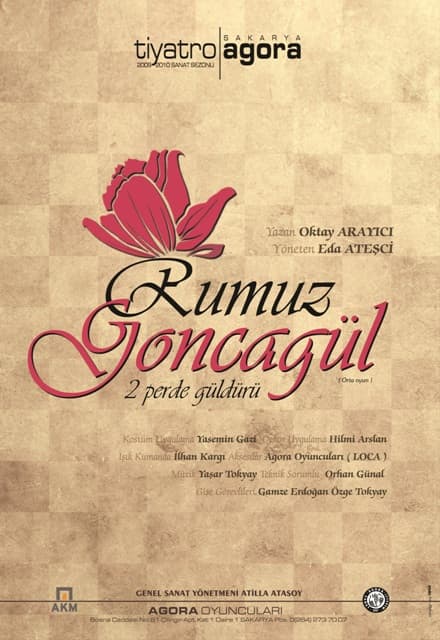 Tiyatro Agora'nın Yeni Oyunu: Rumuz Goncagül