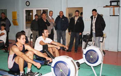 Kürek Milli Takım Baş Antrenörü İlimizi Ziyaret Etti
