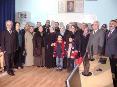 Velilere Bilgisayar Kursu Açıldı