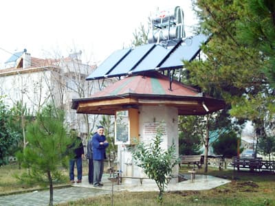 Geyveli Cami Cemaati, Sıcak Suya Kavuştu