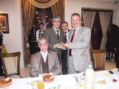 Eskiye Teşekkür Edilip, Yeni Başkana Başarılar Dilendi
