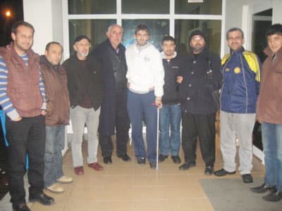 Kaptana Moral Desteği
