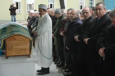 Cavit Öztürk'ün Babası Toprağa Verildi