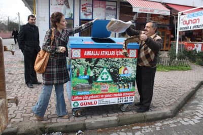Erenler'de Geri Dönüşüm Çalışmaları Devam Ediyor
