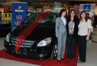 Tchibo'nun Mercedes'i Sakaryalı Selma Akbaba'ya Çıktı