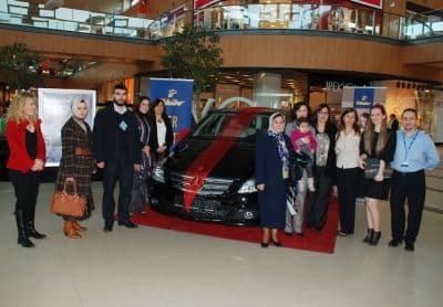 Tchibo'nun Mercedes'i Sakaryalı Selma Akbaba'ya Çıktı