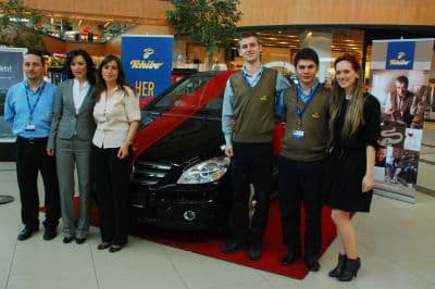 Tchibo'nun Mercedes'i Sakaryalı Selma Akbaba'ya Çıktı