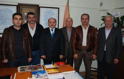 Hendekli İşadamlarından Halit İnci&#8217;ye Ziyaret