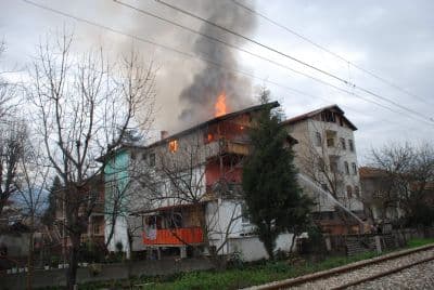 Sapanca'da Yangın !