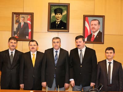 Ahmet Gündoğdu, Zeki Toçoğlu'nu Ziyaret Etti