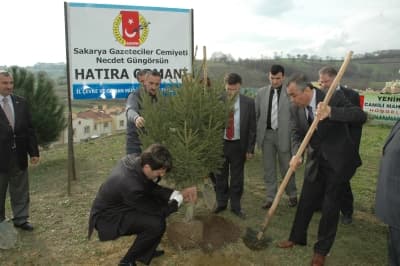 Nejdet Güngörsün Adına Hatıra Ormanı Oluşturuldu
