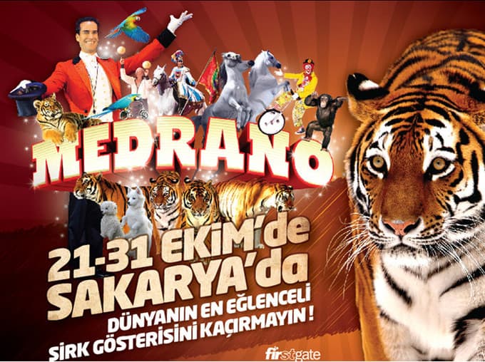 Dünyaca ünlü Medrano Sirki, Sakarya'da