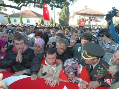 Sakarya Şehidini uğurladı