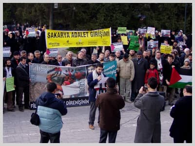 SAGİR'den Filistin Eylemi